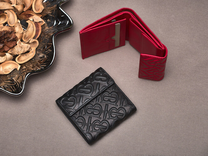 Гаманець з м'якої шкіри вищого сорту Burberry 5632 A Black чорний, Колір: Чорний, фото , зображення 6