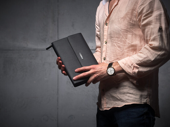 Кожаный мужской клатч LeGRAND collection 5195 A Black чёрный, Цвет: Черный, фото , изображение 8