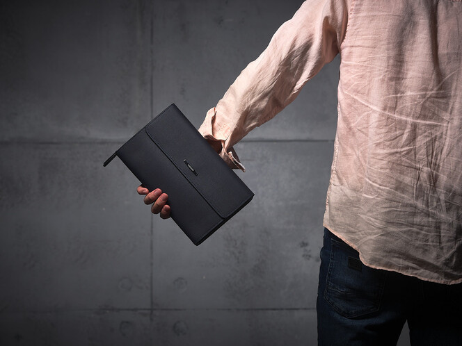 Шкіряний чоловічий клатч LeGRAND collection 5195 C Blue синій, Колір: Темно-синій, фото , зображення 8