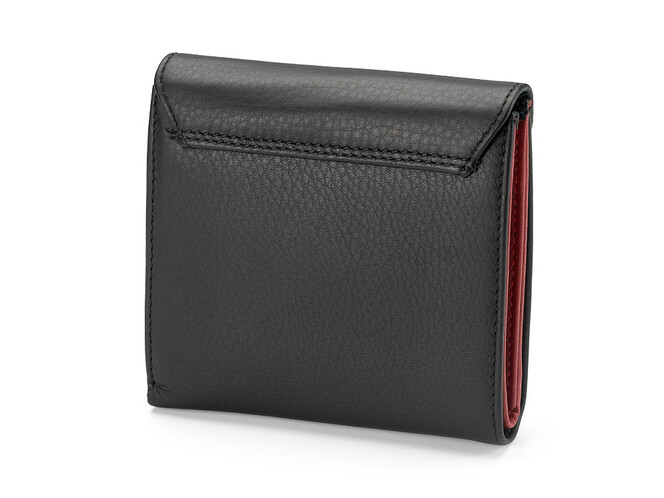 Женский кошелек из натуральной кожи Nicole Richie 1513 A чёрный, Цвет: Черный, Тип и  фактура кожи: гладкая, фото , изображение 2