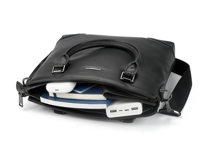 Вертикальна чоловіча сумка з натуральної шкіри LeGRAND collection 1611-2 Black чорна, фото , зображення 7