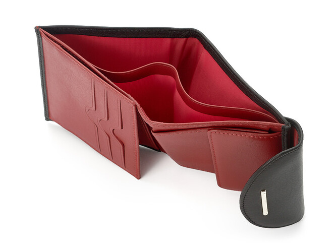 Женский кошелек из натуральной кожи Nicole Richie 1513 A чёрный, Цвет: Черный, Тип и  фактура кожи: гладкая, фото , изображение 3