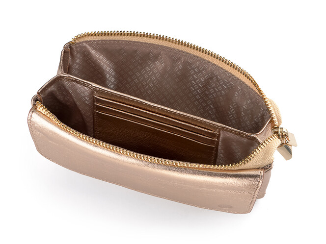 Жіночий гаманець із натуральної шкіри LeGRAND collection V20 G золотистий, фото , зображення 5