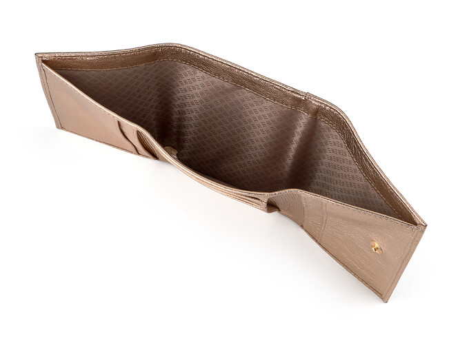 Жіночий гаманець з натуральної шкіри LeGRAND collection V21 G золотистий, фото , зображення 5