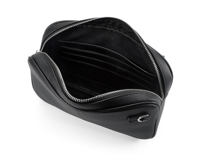 Мужская сумка - клатч из натуральной кожи LeGRAND collection 60123-7 чёрная, фото , изображение 7