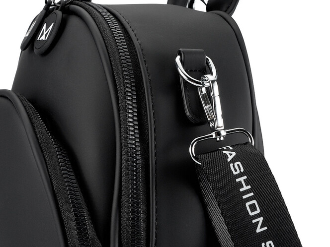 Рюкзак жіночий Alex&Mia CD 8876 на два відділення 25x24x13 см Чорний, фото , зображення 8