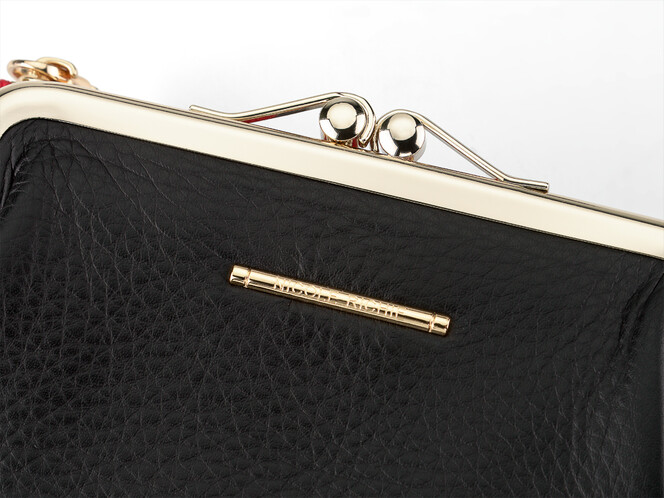 Модний жіночий шкіряний гаманець Nicole Richie 1516 A чорний, фото , зображення 8