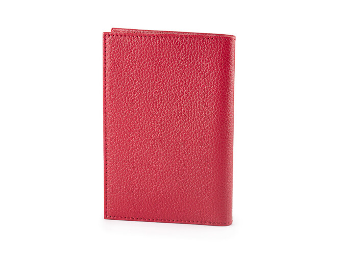 Кожаная обложка для паспорта LeGRAND collection V03-04610 красная, фото , изображение 2