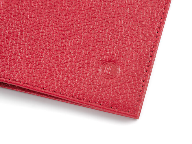 Кожаная обложка для паспорта LeGRAND collection V03-04610 красная, фото , изображение 4