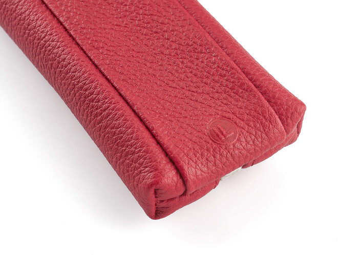 Вместительная ключница из натуральной кожи LeGRAND collection V11-04610 красная, фото , изображение 3