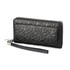 Жіночий гаманець зі шкіри вищого сорту на блискавці Burberry 5636 A Black чорний, Колір: Чорний, фото 